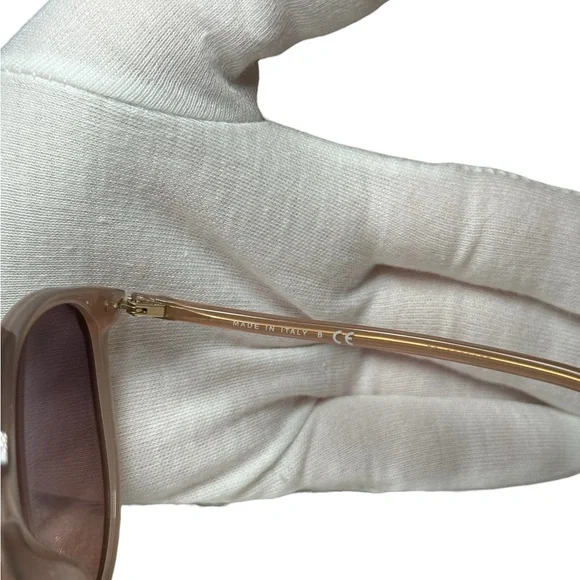 AUTHENTIC CHANEL Beige Frame Sunglasses with Brown Gradient Lenses - Picture 11 of 11